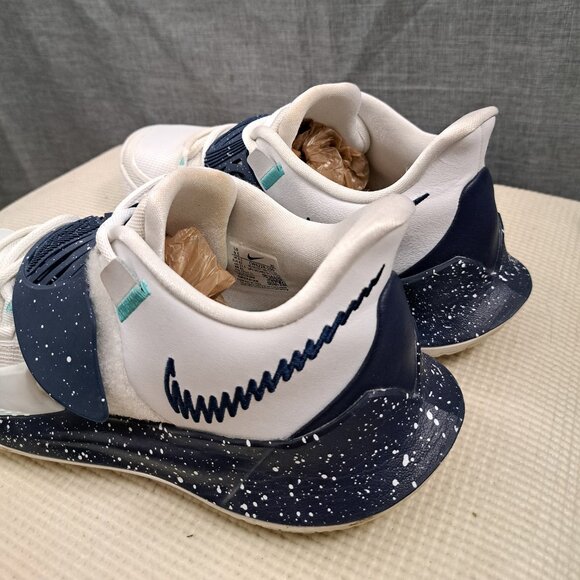 %Size 9.5 Men - Nike Kyrie Low 3 Team White Midnight Navy 2020 CW6228-100 / A 28 main image 10